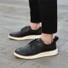 Novos Sapatos Casuais Masculinos Transfronteiriços, Mocassins Mais Vendidos da Amazon Temu, Sapatos de Couro Leves para Comércio Exterior Masculino, Sapatos de Couro Estilo Britânico