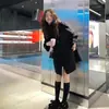 Casaco de Lã Feminino Primavera e Outono 2025 Novo Solto Efeito Emagrecedor Versátil Estilo Hepburn Comprimento Médio Casaco de Lã Dupla Face Feminino