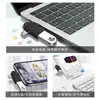 Adecuado para adaptador OTG tipo C multifuncional 2 en 1, convertidor USB para teléfono móvil, unidad flash USB, universal para Android 7