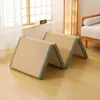 Colchão Tatami Dobrável Estilo Japonês, Tapete de Chão de Fibra de Coco Estilo Zen para Sala de Chá, Colchonete Espesso para Dormir no Chão de Verão, Almofada de Assento