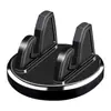 Soporte para teléfono móvil transfronterizo para automóvil, aleación de aluminio, marco de soporte para panel de instrumentos giratorio de 360 grados, navegación fija para automóvil