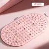 Tapete de Acupressão Líquido para Corrida Ultra Lenta, Almofada Macia de Silicone para Massagem nos Pés, Massageador de Pés para Estimulação dos Meridianos, Placa de Acupressão para Exercício