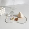 Posavasos acrílico con aislamiento térmico, accesorio para fotos, base decorativa transparente irregular con nubes