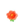 Acessórios de resina com flores artificiais para DIY, charms de sapato com cola creme feitos à mão, presilhas de cabelo, acessórios de cabelo e materiais de decoração para carro