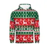 Europa y Estados Unidos Transfronterizo Nuevo Sudadera con Capucha de Suéter 3D Suéter de Reno Navideño Sudadera con Capucha Holgada Ropa de Pareja