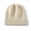 Gorro de Cachemira, Estilo de Moda para Mujer, Suave y Cálido, Sencillo y Elegante, Moda Otoño e Invierno, Gorro Versátil para Cubrir la Cabeza Casual