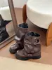 Zapatos Otoño Plisados Desmontables Moda Botas de Caña Ancha para Mujer Hebilla de Cinturón Pantalones de Motocicleta Pierna Botines Cortos Estilo Apilado 2026 Tela