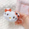 Presilha de Cabelo de Pelúcia Desenho Animado para Meninas, Presilha Grande BB para Estudantes, Presilha Fofa para Franja Lateral, Doce Acessório de Cabelo
