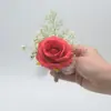 292 Arreglos Florales para Bodas, Celebraciones de Negocios Estilo Bosque, Ceremonias de Inauguración, Boutonnières para Invitados, Ramilletes para Novios, Flores de Mano, Suministros para Bodas