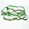 Circunferência 40cm largura 8mm elástico verde feito dobrado 20cm elástico verde atacado