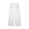 Comercio Exterior 2025 Primavera Nuevo Traje Mujer Camisa de Manga Larga Top Pantalones de Pierna Ancha Diseño Holgado 4786090