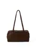 Bestseller transfronterizo: Bolsa Boston versátil de gran capacidad, estilo vintage, para mujer, estilo coreano, nicho, simple, bolso de mano/hombro de cuero suave