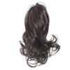 Coleta Nueva Estilo Clip-On para Mujer, Rizos en Cascada, Ondas Cortas Esponjosas y de Moda [Personalizable] No Requiere Mantenimiento