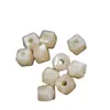 Acrílico Dos Tonos Agujero Grande Patrón Cuadrado Campana Colgante Cinturón de Traje de Baño Joyería DIY Cuentas Decorativas Joyería