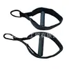 Asa de bucle de cuerda, bucle de Pilates de doble anillo, correa para el tobillo, correa para la muñeca, asa de tracción, accesorios de yoga y fitness