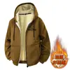 Estilo Nuevo Otoño e Invierno Cárdigan Grueso de Cachemira Sudadera con Capucha Talla Europea Chaqueta Deportiva Casual de Cachemira Venta Directa de Fábrica