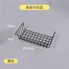 Estantería de almacenamiento Amazon, cesta colgante de alambre, estante de bandeja, cesta de almacenamiento de malla de rejilla, mesita de noche, baño, cesta colgante para inodoro