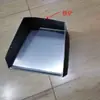 Pá de Lixo de Aço Inoxidável, Conjunto de Vassoura e Pá de Lixo, Pá de Lixo Única, Pá de Lixo Grande Espessada Doméstica, Pá de Lixo de Metal Atacado