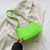 Bolsa pequena feminina 2023 outono moda vintage bolsa de ombro simples moda bolsa crossbody elegante bolsa de axila bolsa feminina