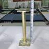 Soporte de piso antiestático totalmente de acero accesorios de piso para sala de máquinas soporte de piso elevado viga de soporte ajustable quilla