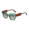 Gafas de Sol Ojo de Gato Gruesas de Patas Anchas para Hombres y Mujeres Jamie 22021 Transfronterizas Ins Personalizadas de Moda Ojo de Gato