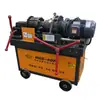 Máquina Enrolladora de Roscas para Varilla de Acero Herramientas de Máquina de Mecanizado Profesional Rodillo de Rosca Automático Roscadora de Varilla de Acero con Sierra de Corte en Frío Nuevo
