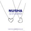 Collar de Perlas, Lujo Ligero, Nicho, Gama Alta, Moderno, Versátil, Cadena para Clavícula de Acero de Titanio, Accesorios Populares en Línea al por Mayor