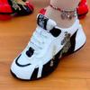 Sapatos de papai 2022 primavera novo tigre auspicioso bordado homens e mulheres casal tênis respirável plus size sapatos de comércio exterior moda