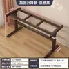 Soporte de pata de mesa ajustable con manivela manual y doble travesaño, adecuado para mesas de estudio, escritorios de computadora, mesas de café y escritorios para juegos
