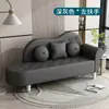 Sofá moderno y sencillo para apartamentos pequeños, salas de estar, dormitorios, de dos plazas, de tres plazas, adecuado para tiendas de ropa, apartamentos y propiedades de alquiler, sofá de tela resistente a los arañazos de gato