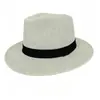 Sombrero de Paja Transpirable de Verano Transfronterizo para Vacaciones al Aire Libre, Protección Solar para la Playa, Viajes Casuales, Sombrero Decorativo Versátil