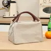 Amazon Bolsa de Almuerzo Térmica Oxford Portátil de Gran Capacidad, Bolsa Bento, Bolsa de Almuerzo para Estudiantes, Bolsa para Lonchera para Vendedores Ambulantes