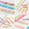 Resina de color adhesivo de doble cara adhesivo termofusible tira adhesiva mixta geométrica ancho de tira 1.5cm tira de taladro zapato bolsa palo de cristal taladro