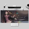 Mouse Pad Extra Grande Demon Slayer: Kimetsu No Yaiba Produção Espessada Jogo Elétrico Fixo Cérebro Caderno Teclado Pad Mesa Pad Borda com Trava