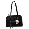Mochila Feminina Popular Outono e Inverno 2025 Nova Mochila Versátil para o Dia a Dia Bolsa de Ombro Tote Multifuncional Estampa de Leopardo