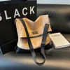 Bolso de mano de gran capacidad para mujer, bolso de hombro vintage combinable, mochila para el trabajo, el ocio, 2024