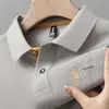 Comercio Exterior Transfronterizo Casual Negocios Solapa Estilo Papá Transfronterizo Comercio Exterior Transfronterizo Más Vendido Marca de Moda Top Manga Corta Bordado po