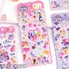 Pegatina de Burbujas de Esponja Estéreo 3D Auténtica de My Little Pony Pegatina para Niños Juguete para Bebé Niña Pegatina de Dibujos Animados