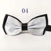 Gancho Metálico para Boda Doble Capa Color Sólido Pajarita Adulto Novio Boda Unisex Versátil Formal Estilo Coreano Corbata de Lazo