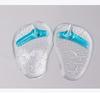 Chanclas Clip Almohadilla Antideslizante para el Antepié Almohadilla para el Antepié de Mariposa Almohadilla de GEL para Zapatillas Suave Absorción de Impactos Almohadilla de Medio Tamaño para el Antepié