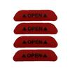 Pegatinas Reflectantes para Puerta de Coche Advierten a los Propietarios de Coches sobre Abrir la Puerta, Tiras Reflectantes Decorativas de Seguridad, Anticolisión, Coloridas, Ultra Brillantes, Reflectantes de Alto Brillo