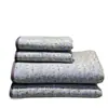 Corea del Sur Algodón de Ganso Cubierta de Cama Juego de Tres Piezas Lavable a Máquina Algodón de Doble Cara Acolchado Sábana de Cama Acolchada Manta Universal para Todas las Estaciones