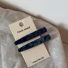 Un Par de Pinzas para el Cabello Florales de Acetato Estilo Coreano Retro, Pasadores de Moda, Pinzas Sencillas para Flequillo, Pinzas Laterales, Nuevos Accesorios para el Cabello