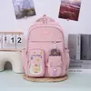 Mochila Escolar para Alunas do Ensino Fundamental II, Grande Capacidade, Alto Valor Estético, Estilo Japonês, Adequada para Alunos do Ensino Médio e Universitários, Mochila Simples e Versátil para Notebook