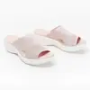 Pantuflas de Talla Grande Transfronterizas para Verano, Sandalias Casuales de Playa para Mujer con Suela Plana, Novedad 2025 en Stock