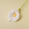 Flor de Lana de Lirio de Calas Tejida a Mano Transfronteriza Flor Artificial Tejida Flor Inmortal Flor Artificial Ganchillo Decoración del Hogar