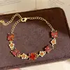 ¡Mar de Glamour en tu Muñeca! Pulsera de lazo ovalado de circón europeo y americano, sensación de lujo ligero y alta gama, joyería de nicho de moda