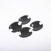 Adecuado para 08-15 Nissan old Xiao Ke manija tazón de puerta patrón de fibra de carbono manija de puerta tira decorativa brillante negro brillante suministros