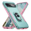 Adecuado para Google Pixel 7Pro Funda de Teléfono Armadura de Anillo Anti-Caída 10A Trailblazer 11Pro Soporte Cubierta Protectora