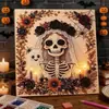 Suministro 5D Amazon: Pintura de Diamantes de Perlas 5D para Halloween DIY Pegatina de Diamantes Hecha a Mano Pintura de Perlas Enmarcada para Venta al por Mayor Transfronteriza